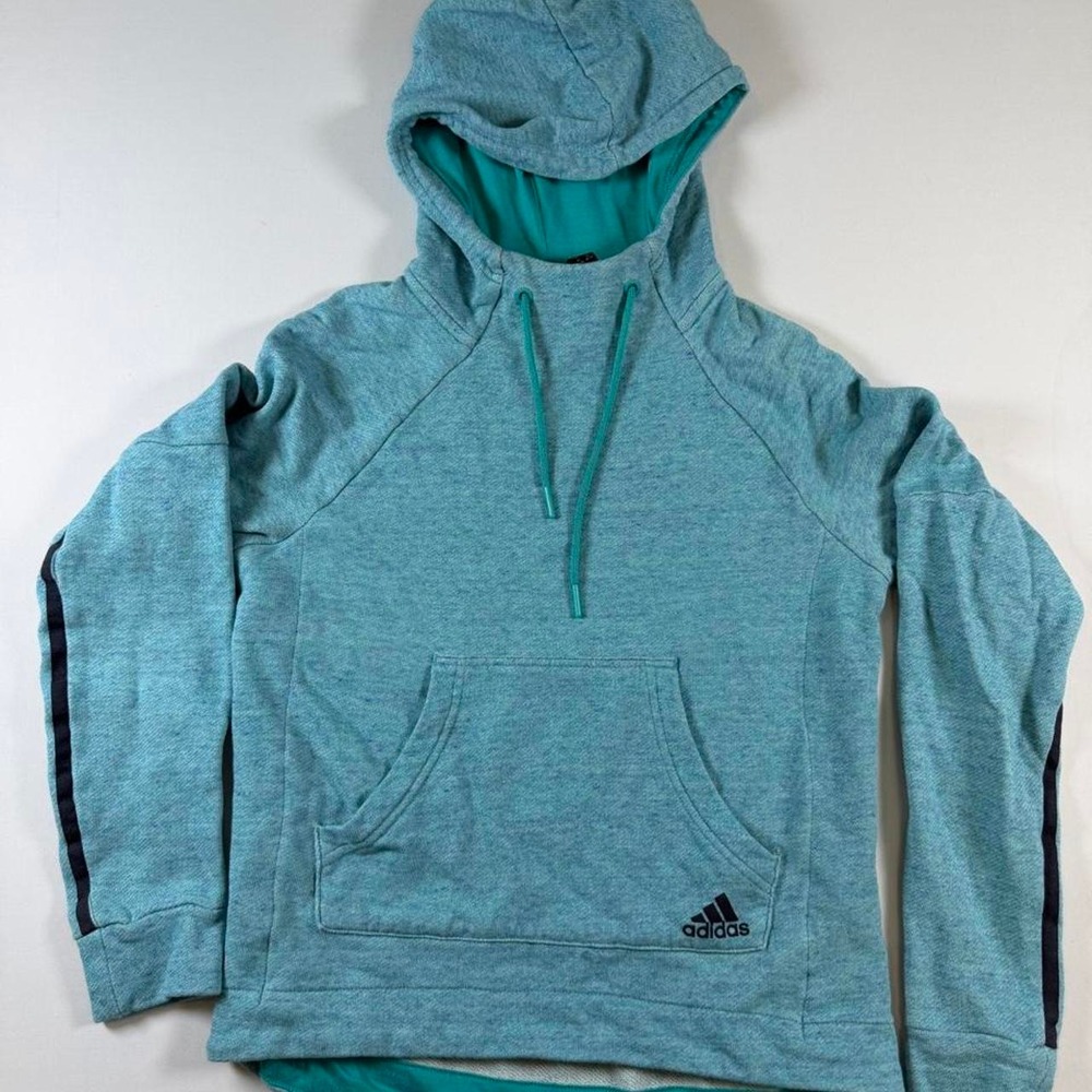 Adidas Women's Hoodie Size XS Teal Logo
Sportswear Athletic